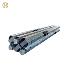 9m 11m Low Voltage Galvanized Metal  Steel Pole